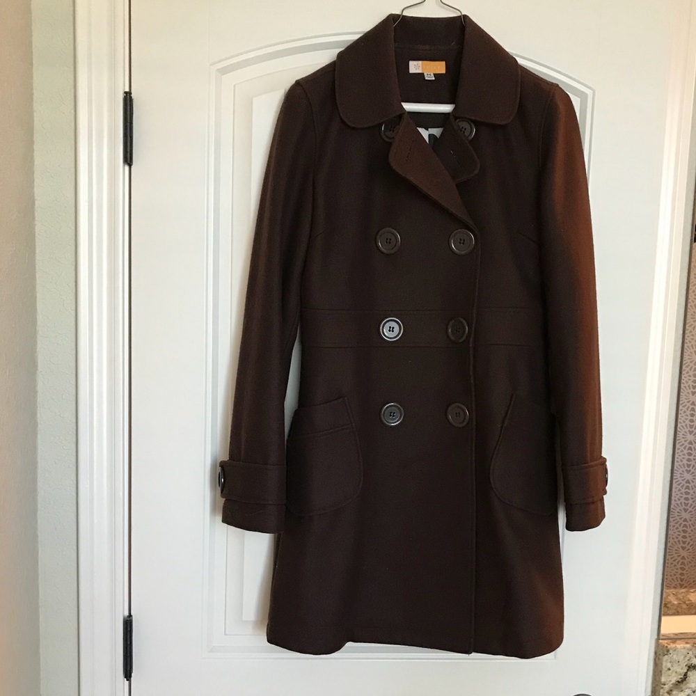 Tulle Chocolate Peacoat
